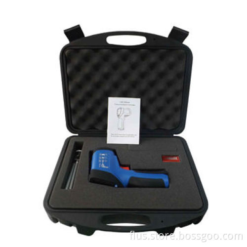 Non-contact Infrared Thermometer, 50:1, Adjustable Emissivity